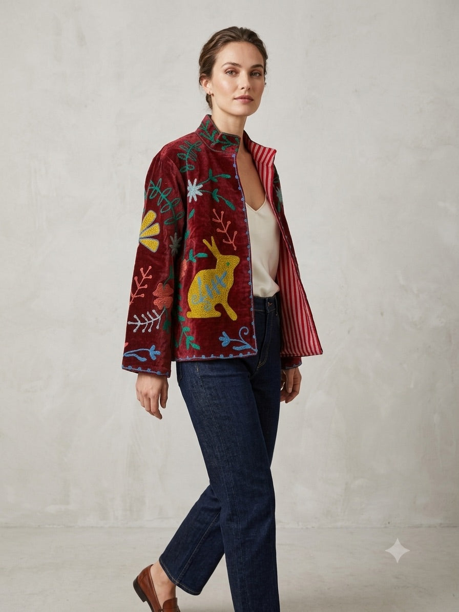 The Ruby Rabbit jacket