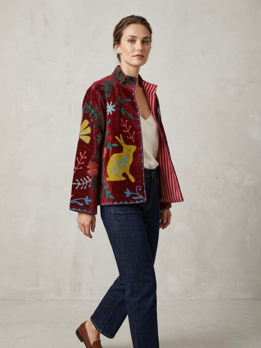 The Ruby Rabbit jacket