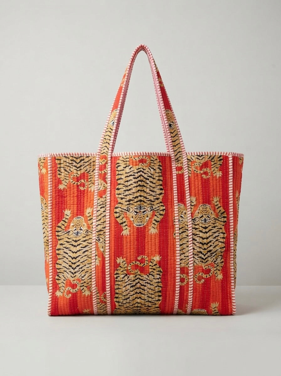 The Tangerine Tiger tote bag
