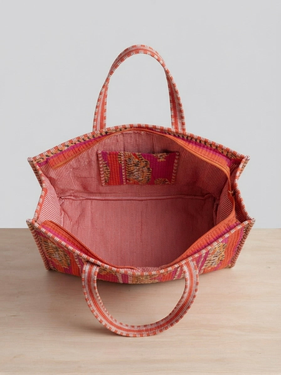 The Tangerine Tiger tote bag