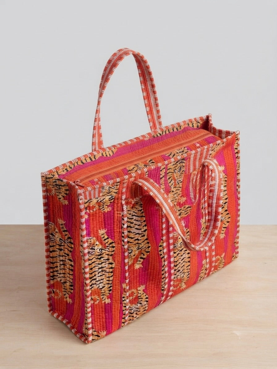The Tangerine Tiger tote bag