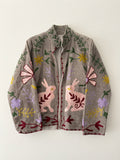 Grey Rabbit Embroidered suzani Jacket