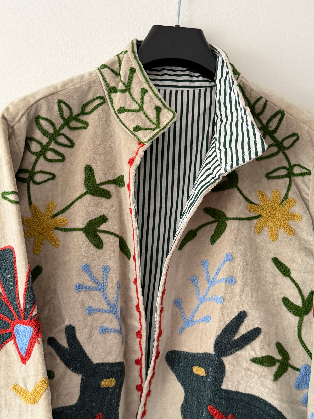 The Dune Rabbit suzani jacket