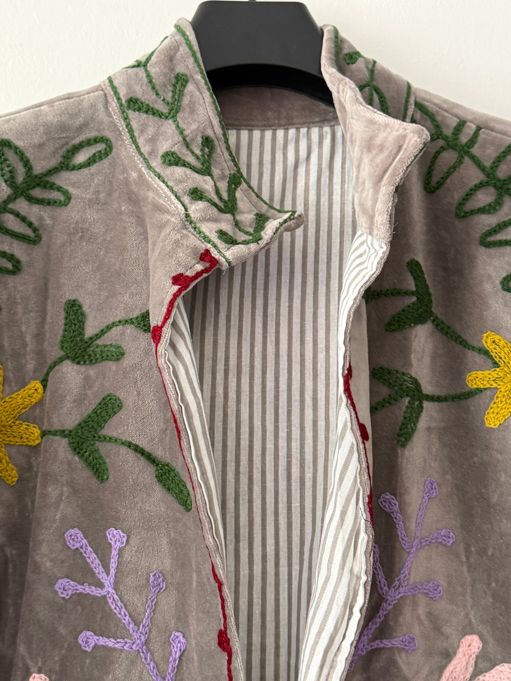 Grey Rabbit Embroidered suzani Jacket