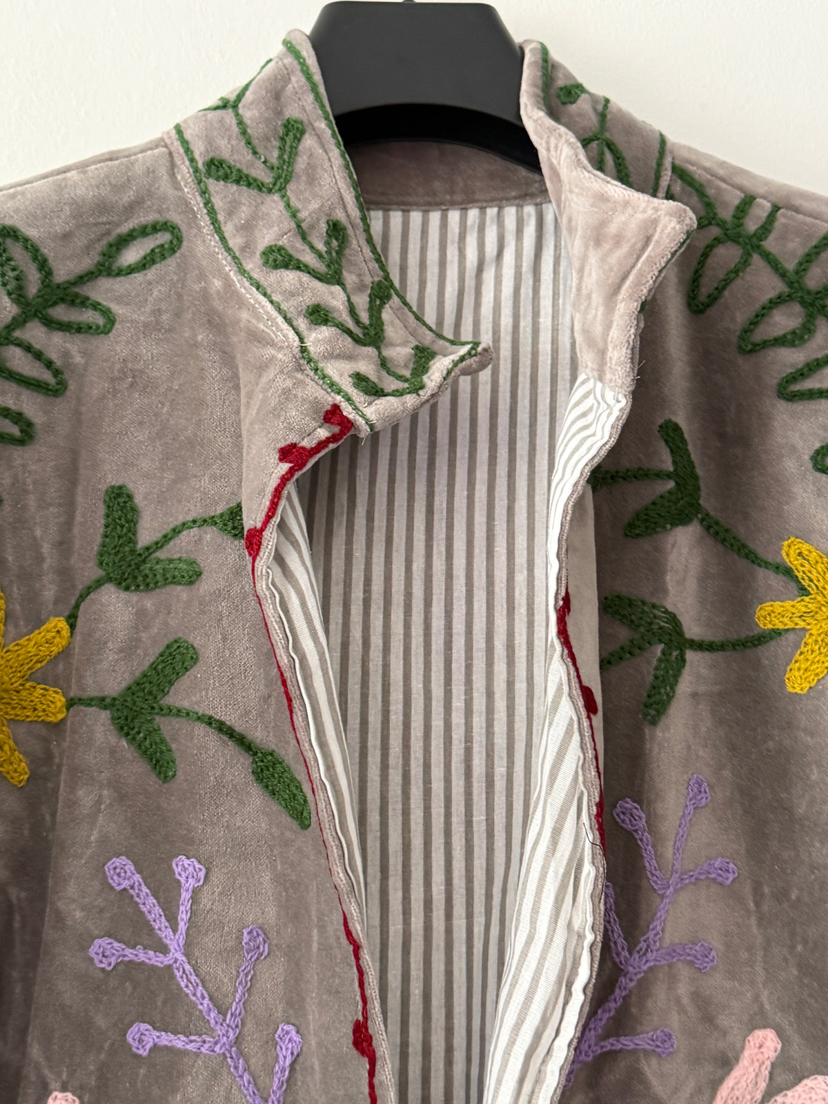 Grey Rabbit Embroidered suzani Jacket